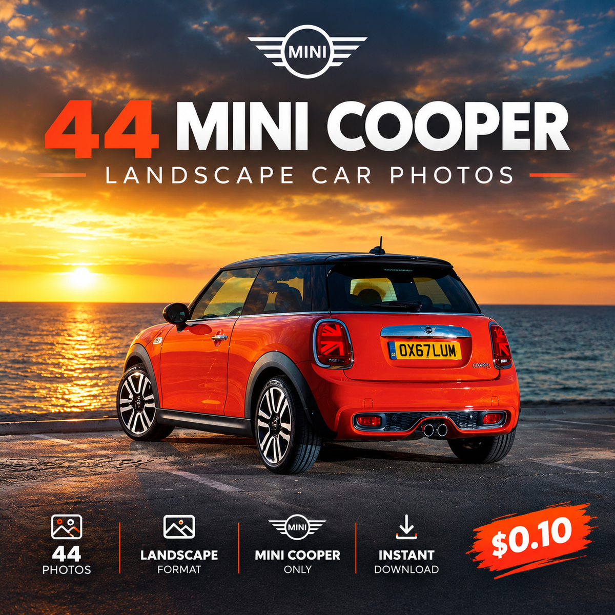 44 MINI Cooper Landscape Car Photos