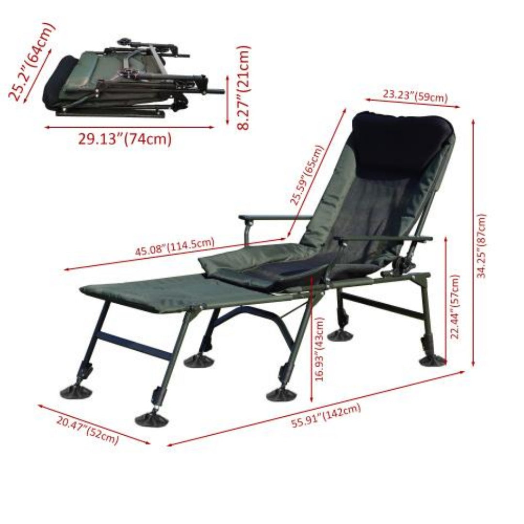 Camping chair recline angle diagram beach setting