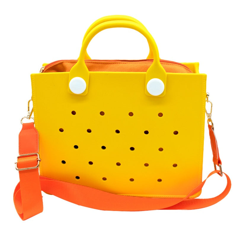 EVA tote bag with shoulder strap – product image 3